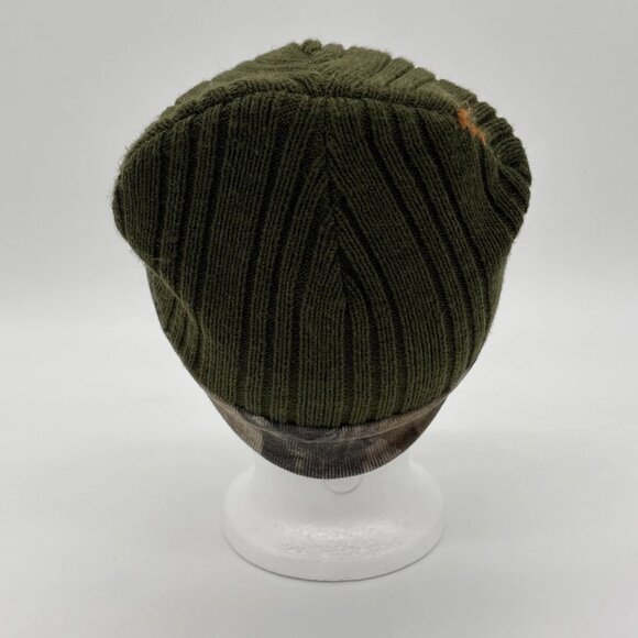 REALTREE Jeep 41 Reversible Hunting Hat Camo & Green Soft Beanie OSFM - Picture 5 of 12